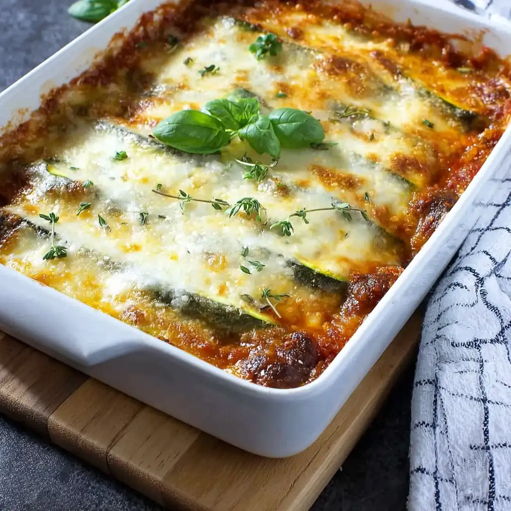Lasagnes courgettes