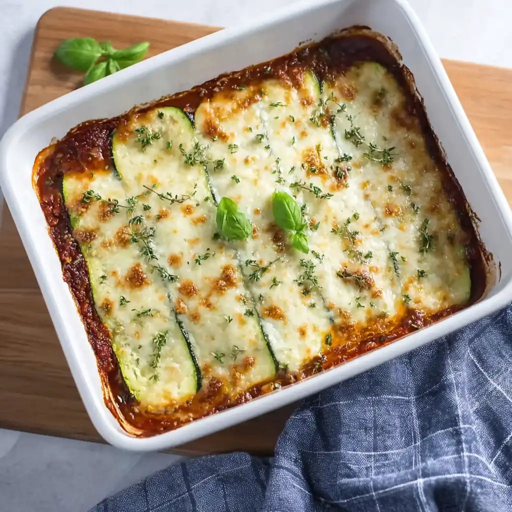 Lasagnes courgettes
