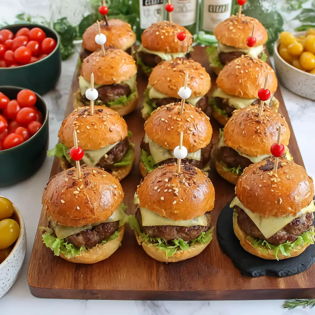 Mini burger maison