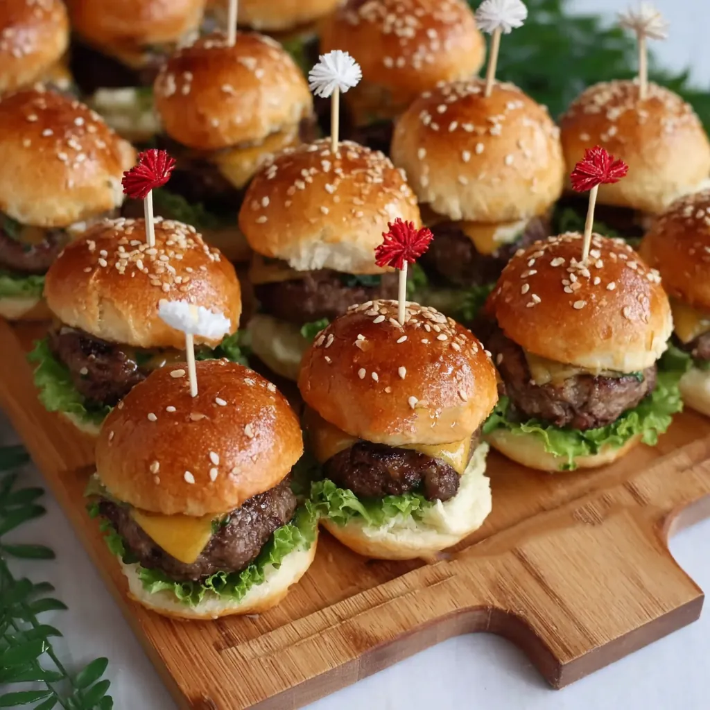 Mini burger maison