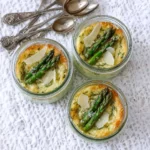 Petits flans aux asperges