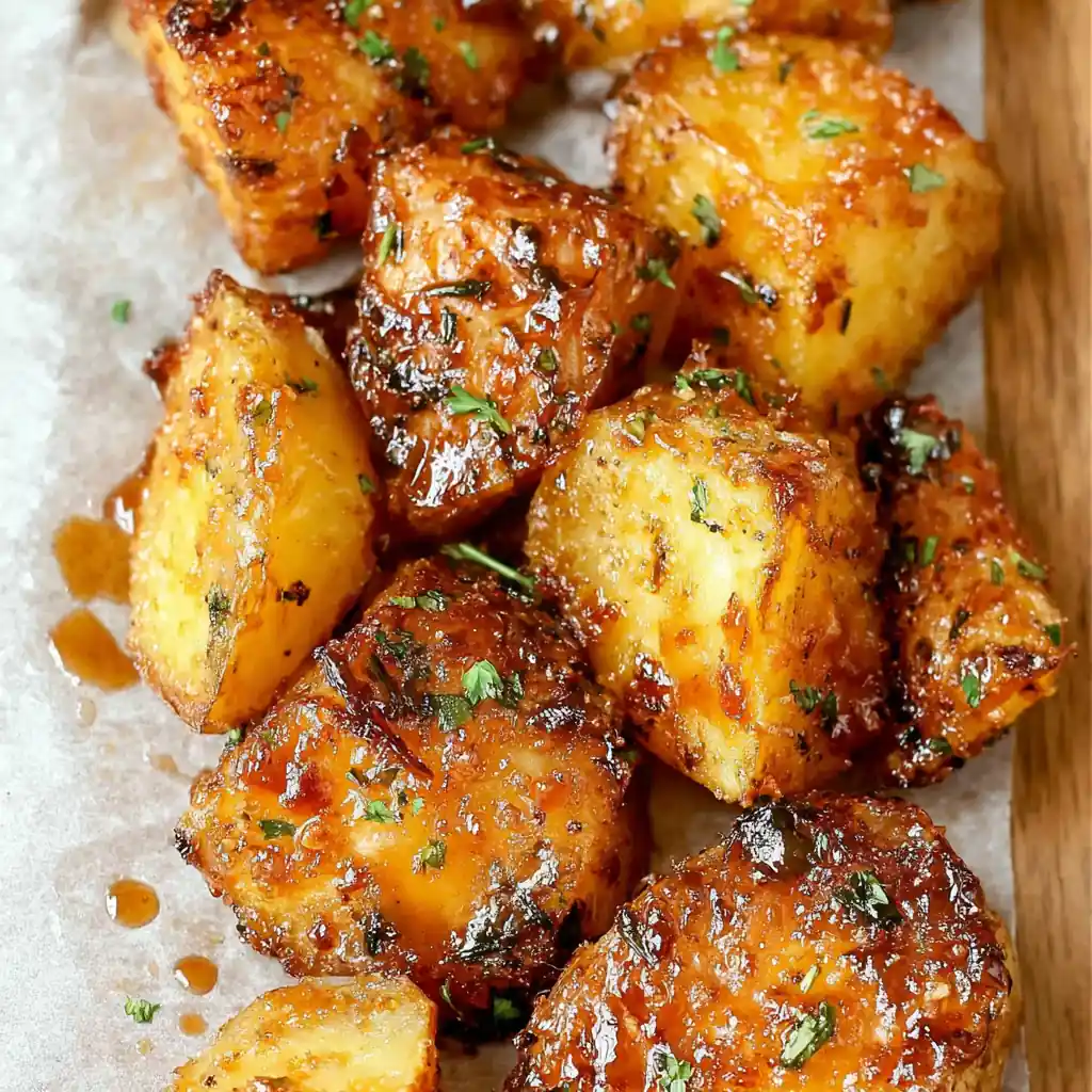 Pommes de terre ail et parmesan