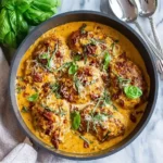 Poulet crème tomate