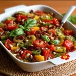 Salade aux poivrons