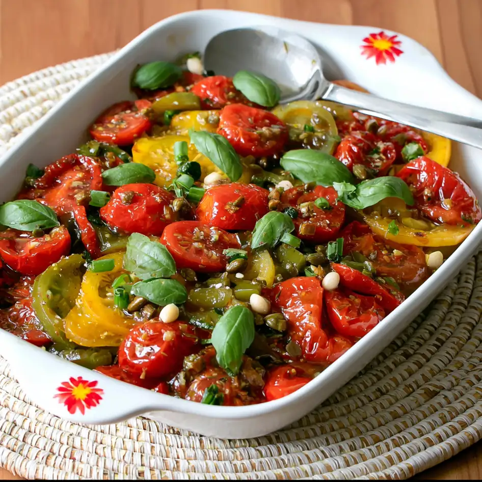 Salade aux poivrons