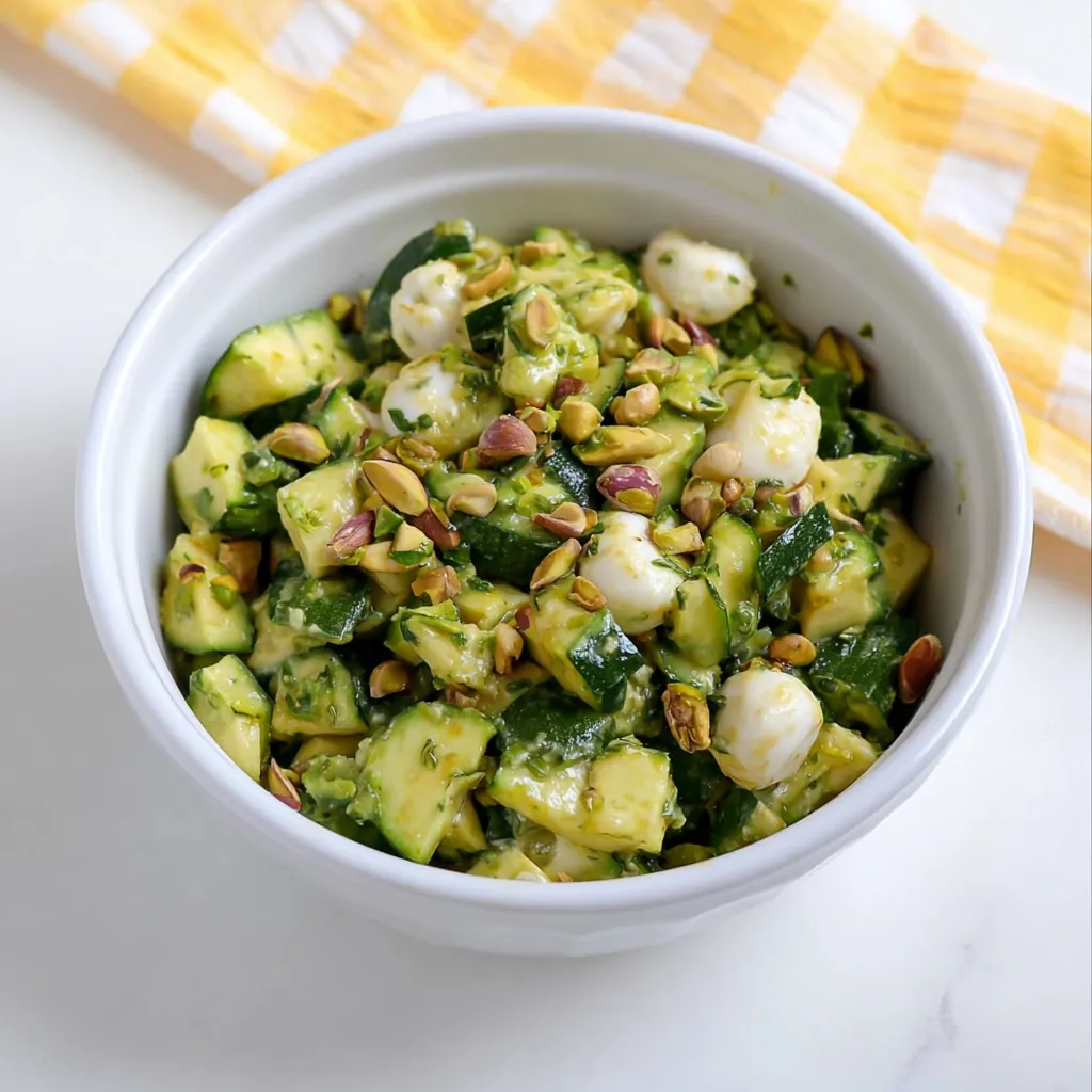 Salade courgettes froides