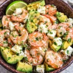 Salade crevettes avocat