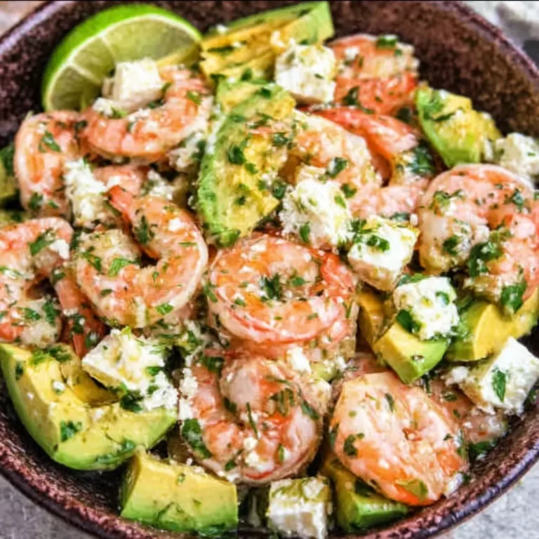 Salade crevettes avocat