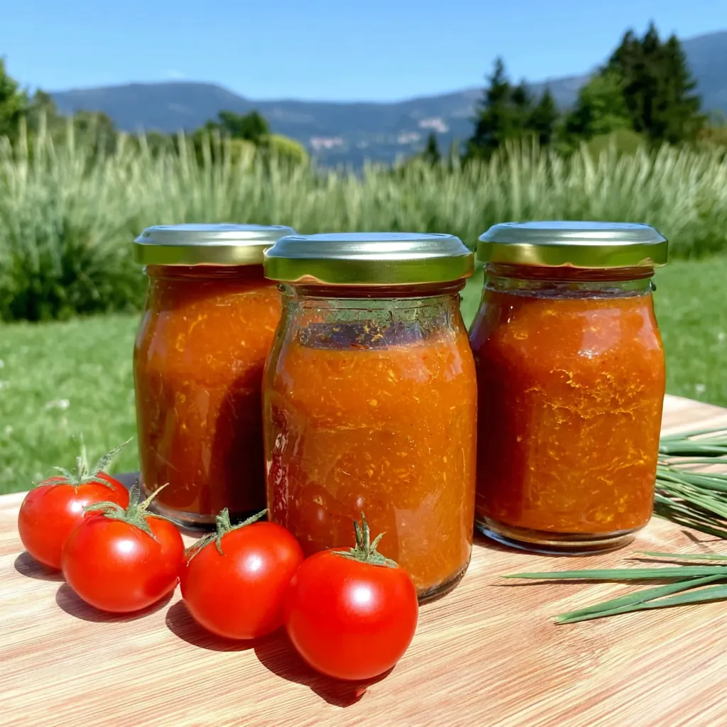 Sauce tomate Thermomix : recette facile et savoureuse à faire maison 4 Sauce tomate Thermomix