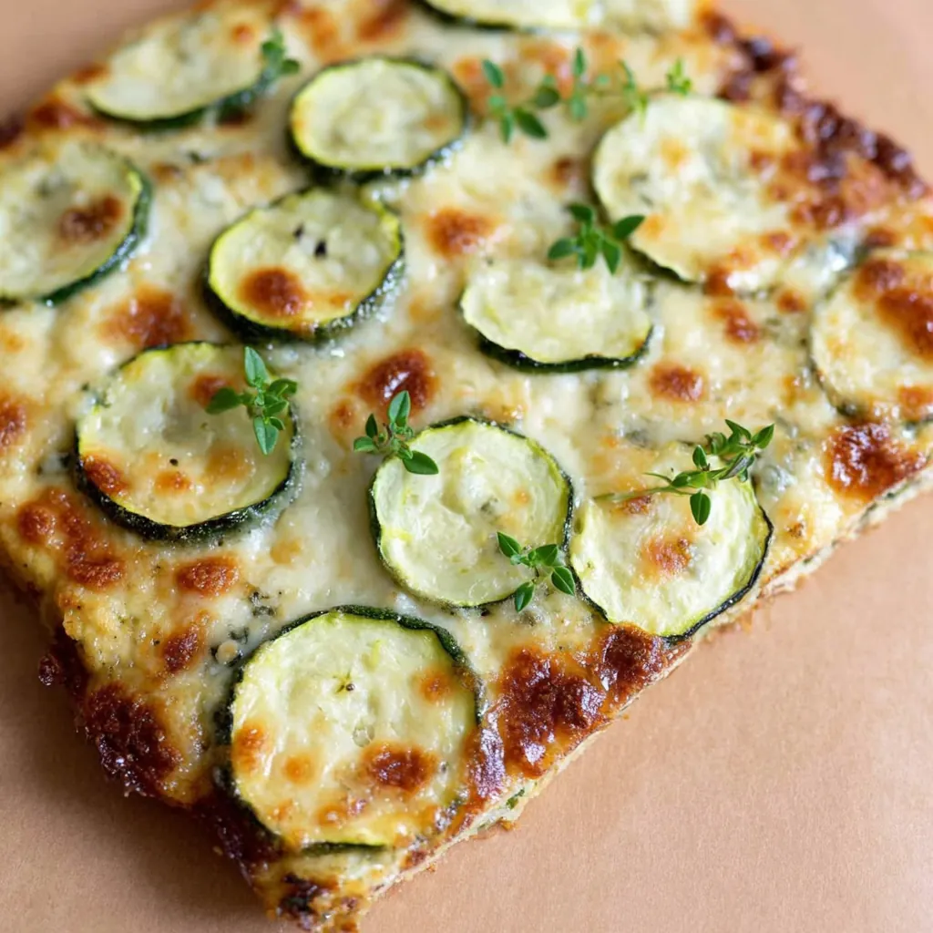 Scarpaccia courgette