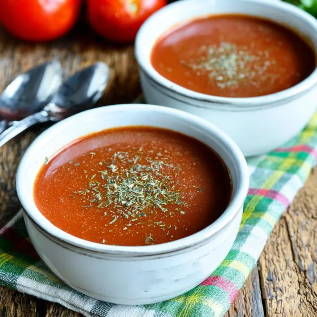 Soupe à la tomate