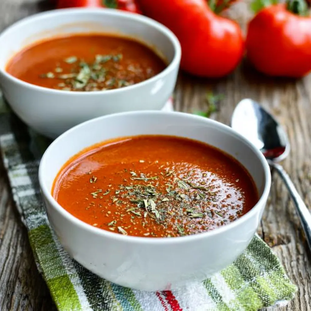 Soupe à la tomate
