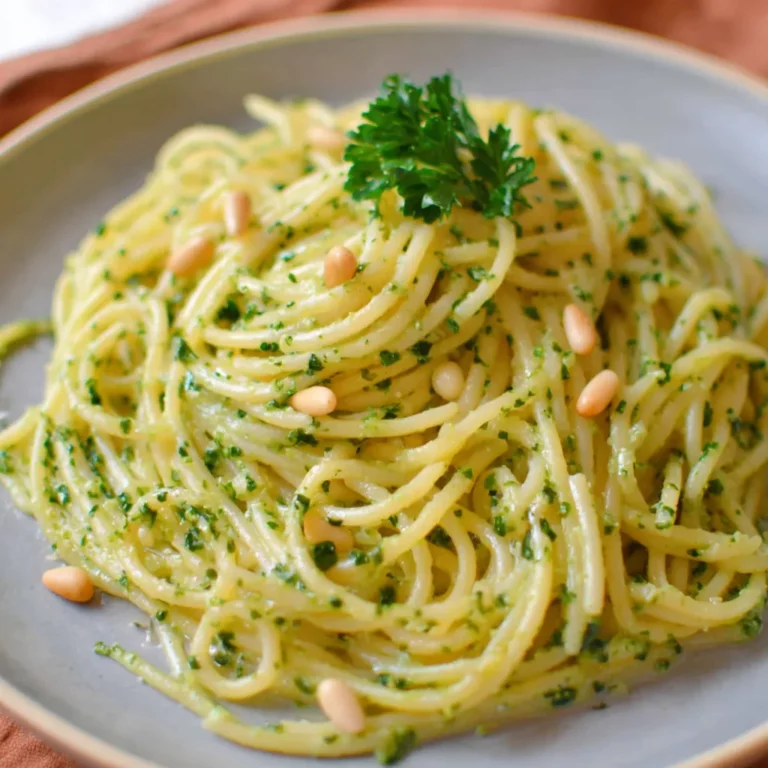Spaghetti crème de courgette