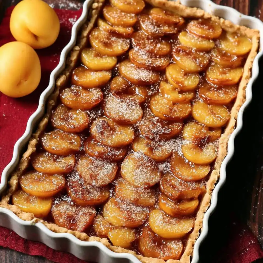 Tarte aux mirabelles selon Christophe Felder
