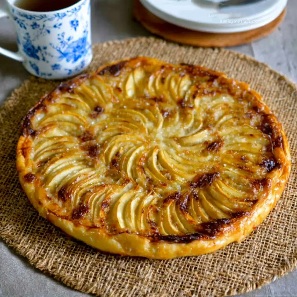 Tarte fine pommes rapide
