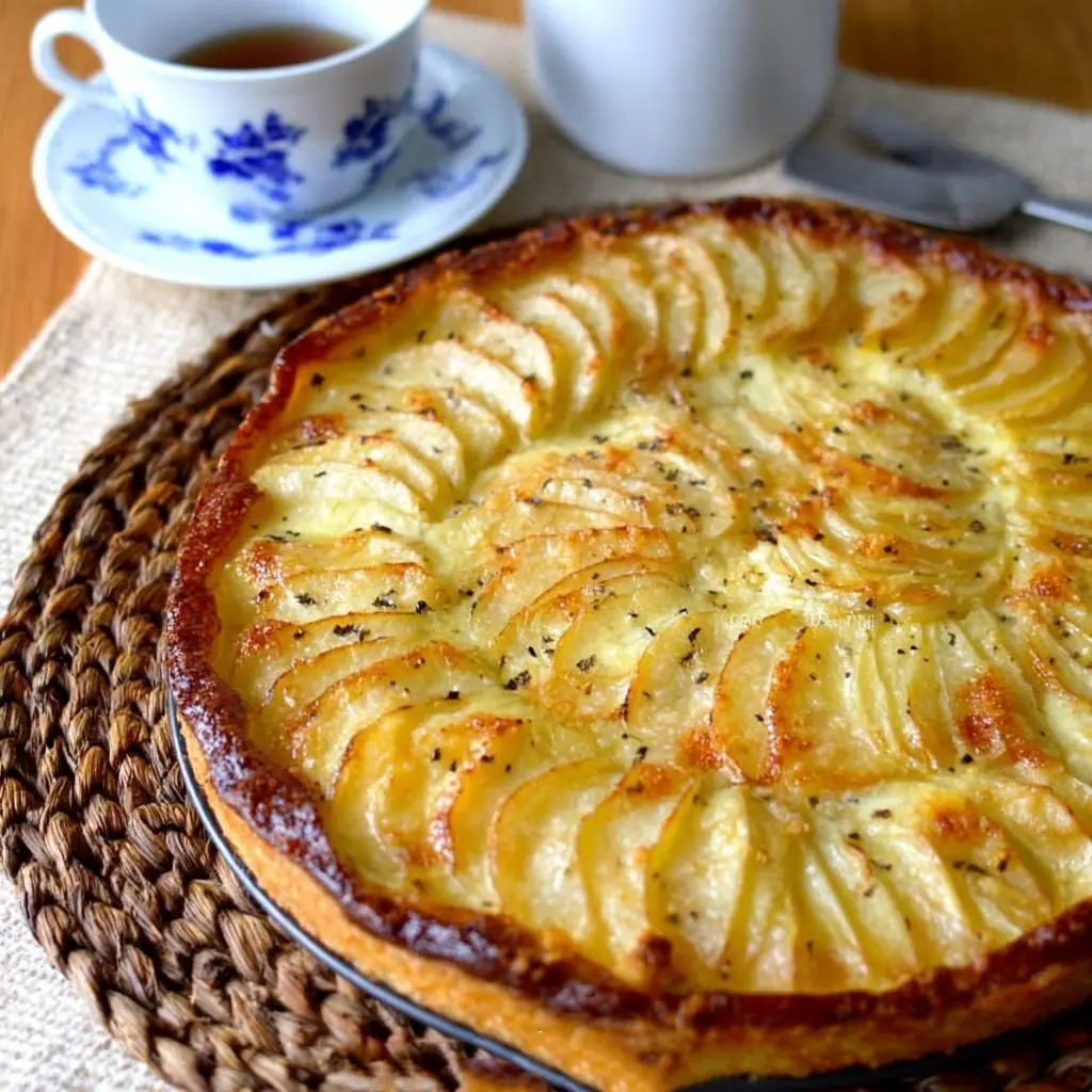 Tarte fine pommes rapide