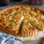 Tarte salée courgettes thon