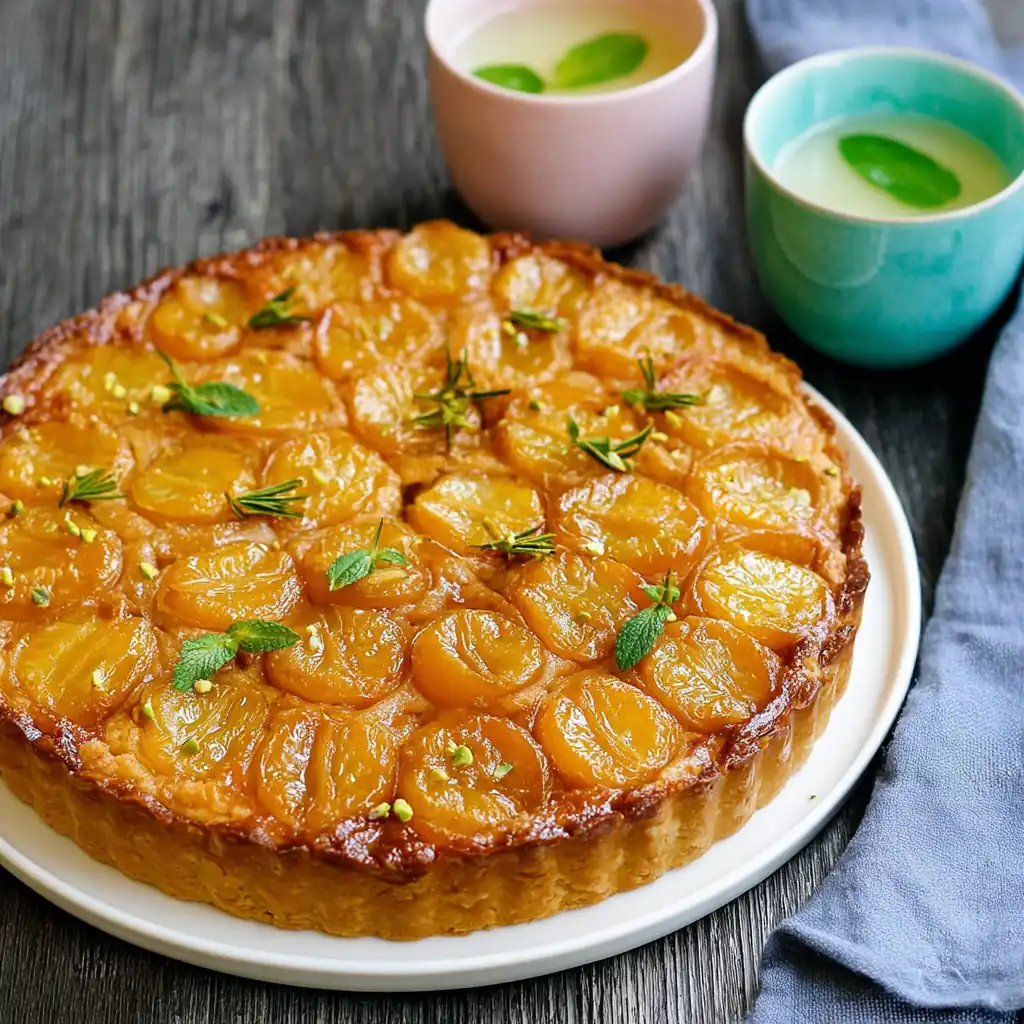 Tarte tatin abricots
