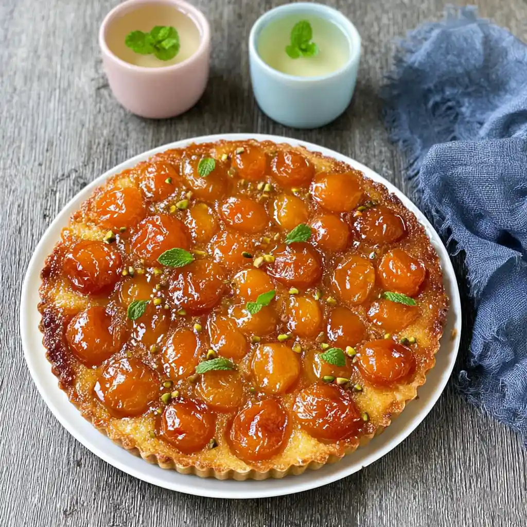 Tarte tatin abricots