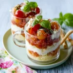 Tiramisu tomates mozzarella