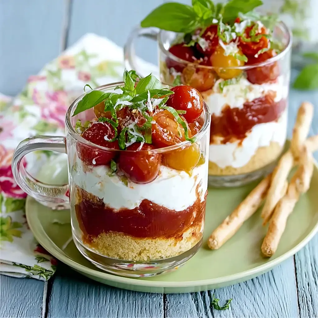 Tiramisu tomates mozzarella