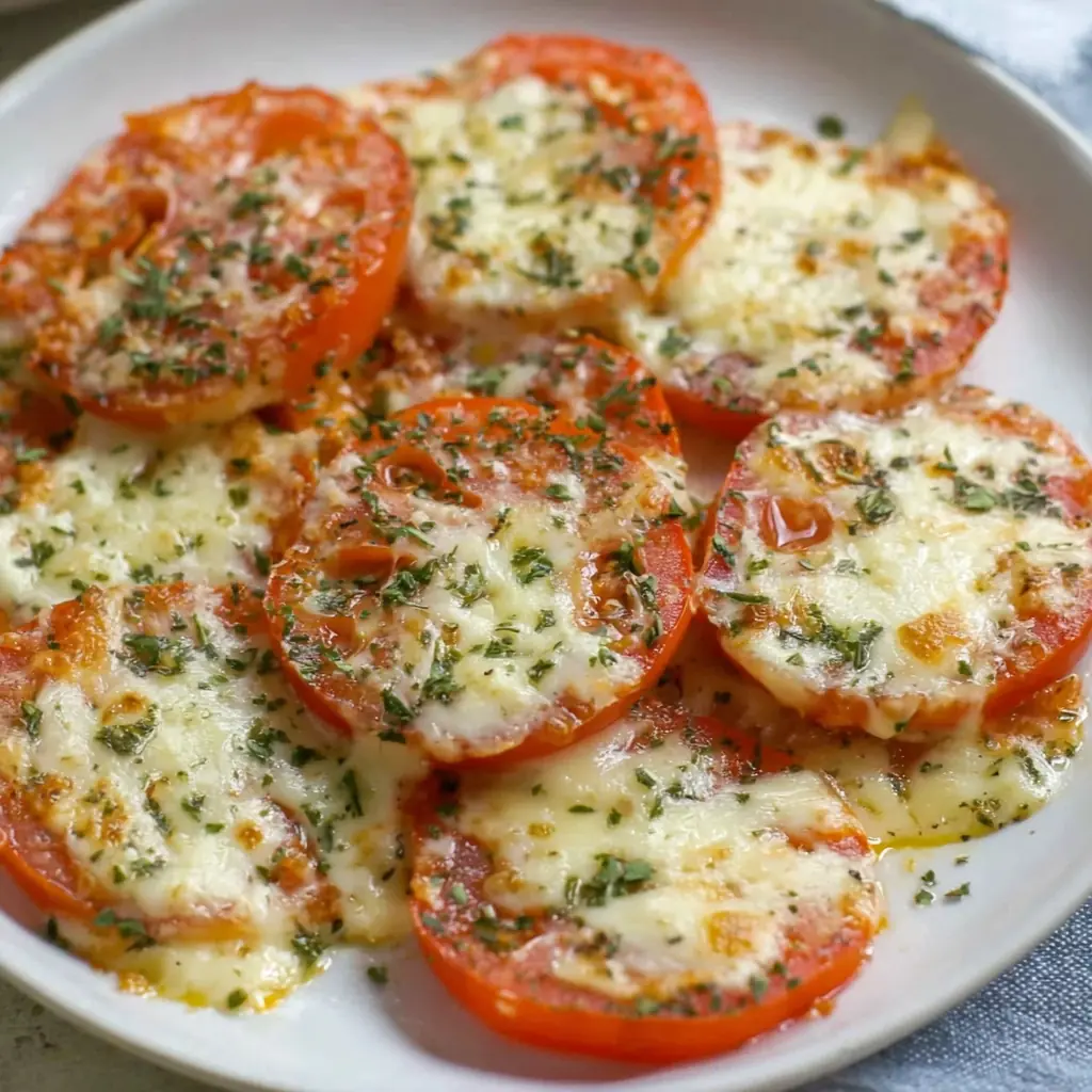 Tomates gratinées Parmesan