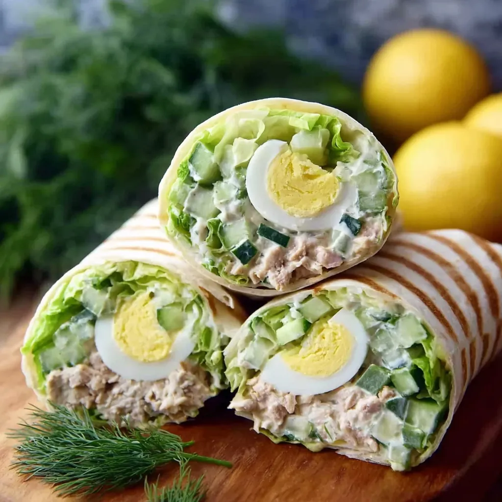 Wraps thon concombre