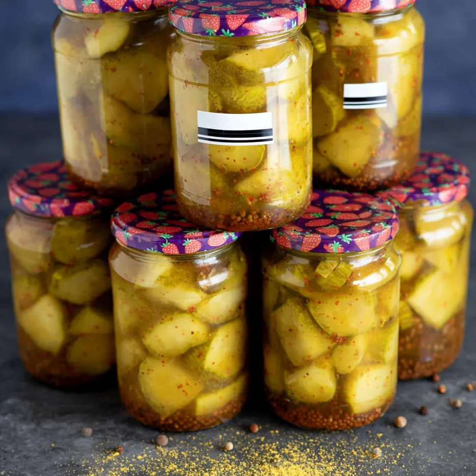 Courgettes aigres-douces curry