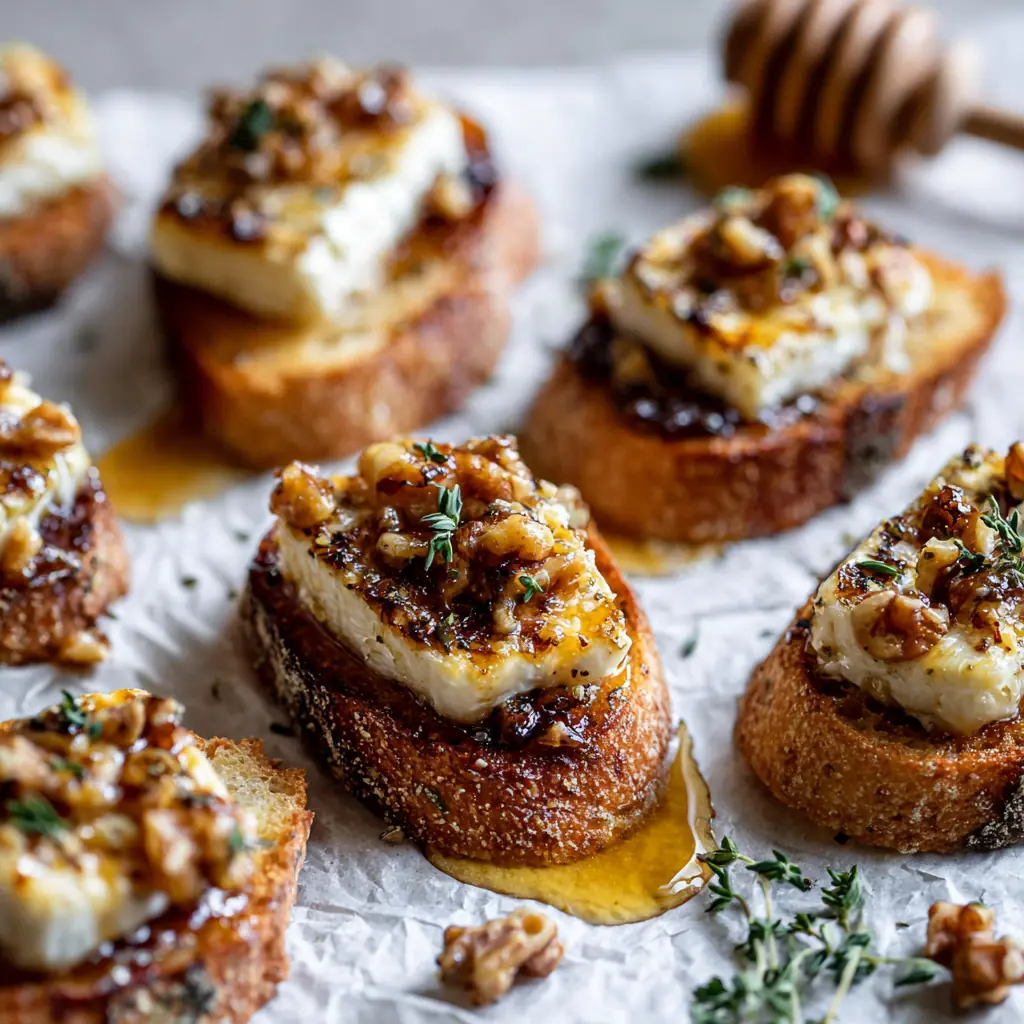 Crostini au brie