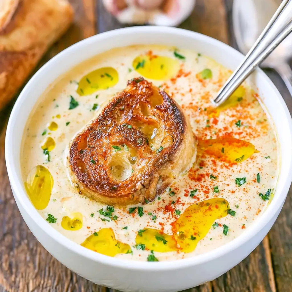 French Garlic Soup
