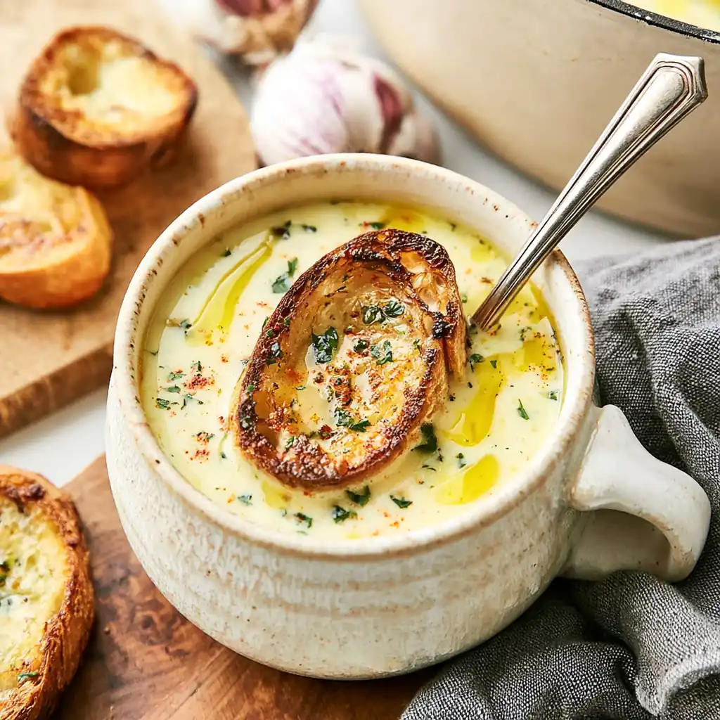 French Garlic Soup