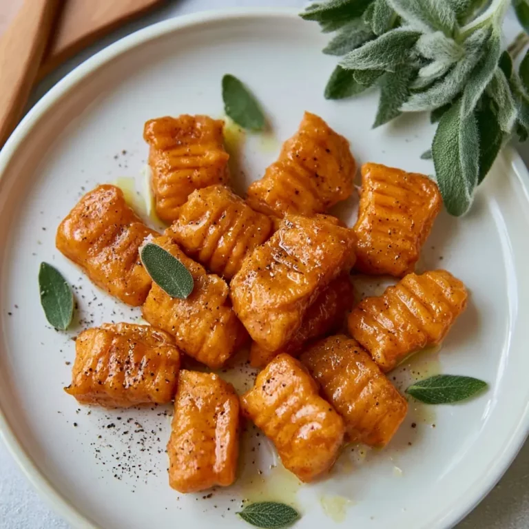 Gnocchis de potimarron