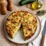 Invisible courgettes mozzarella