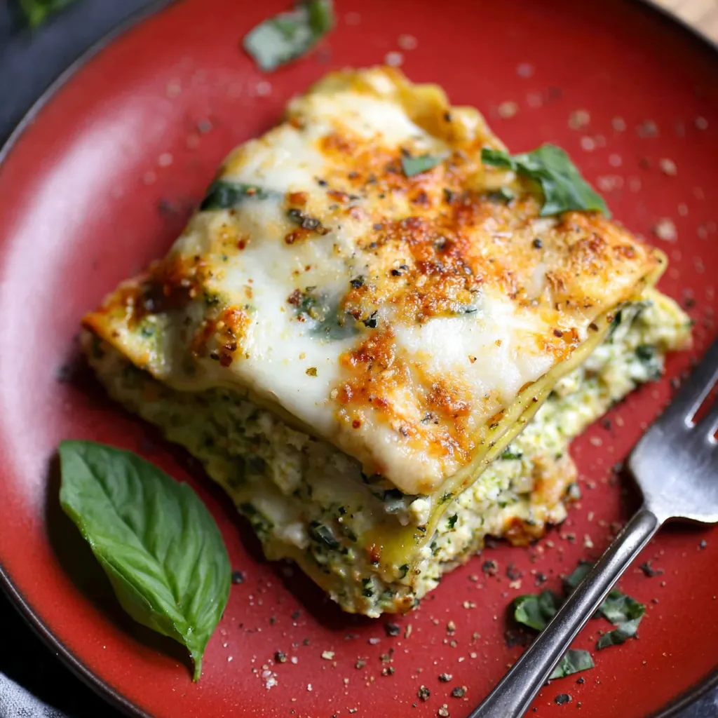 Lasagnes courgette ricotta