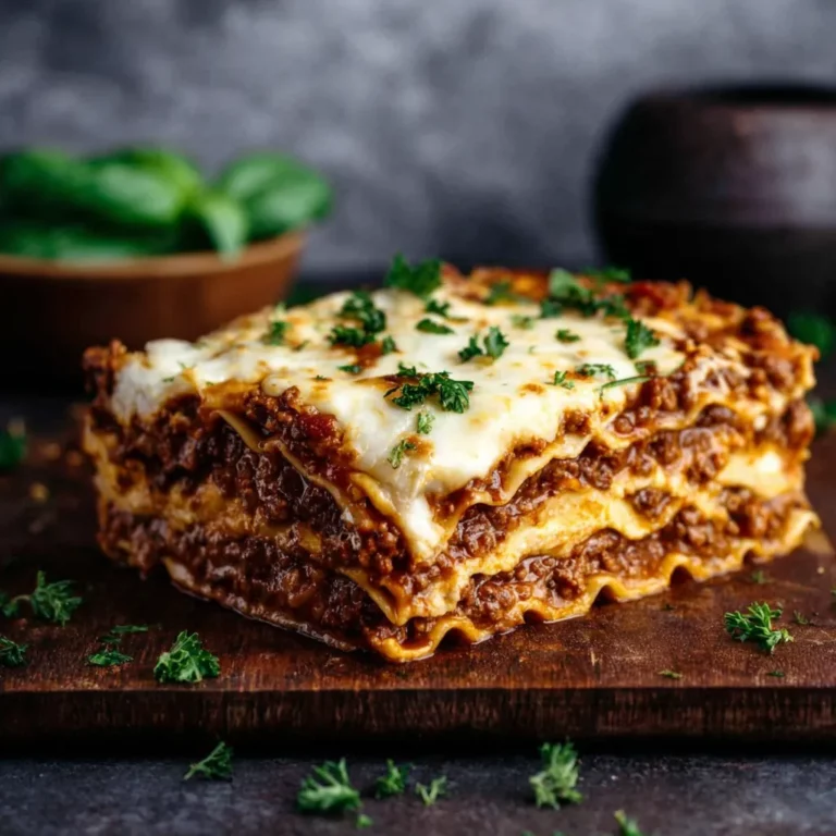 Lasagnes de courgettes à la bolognaise