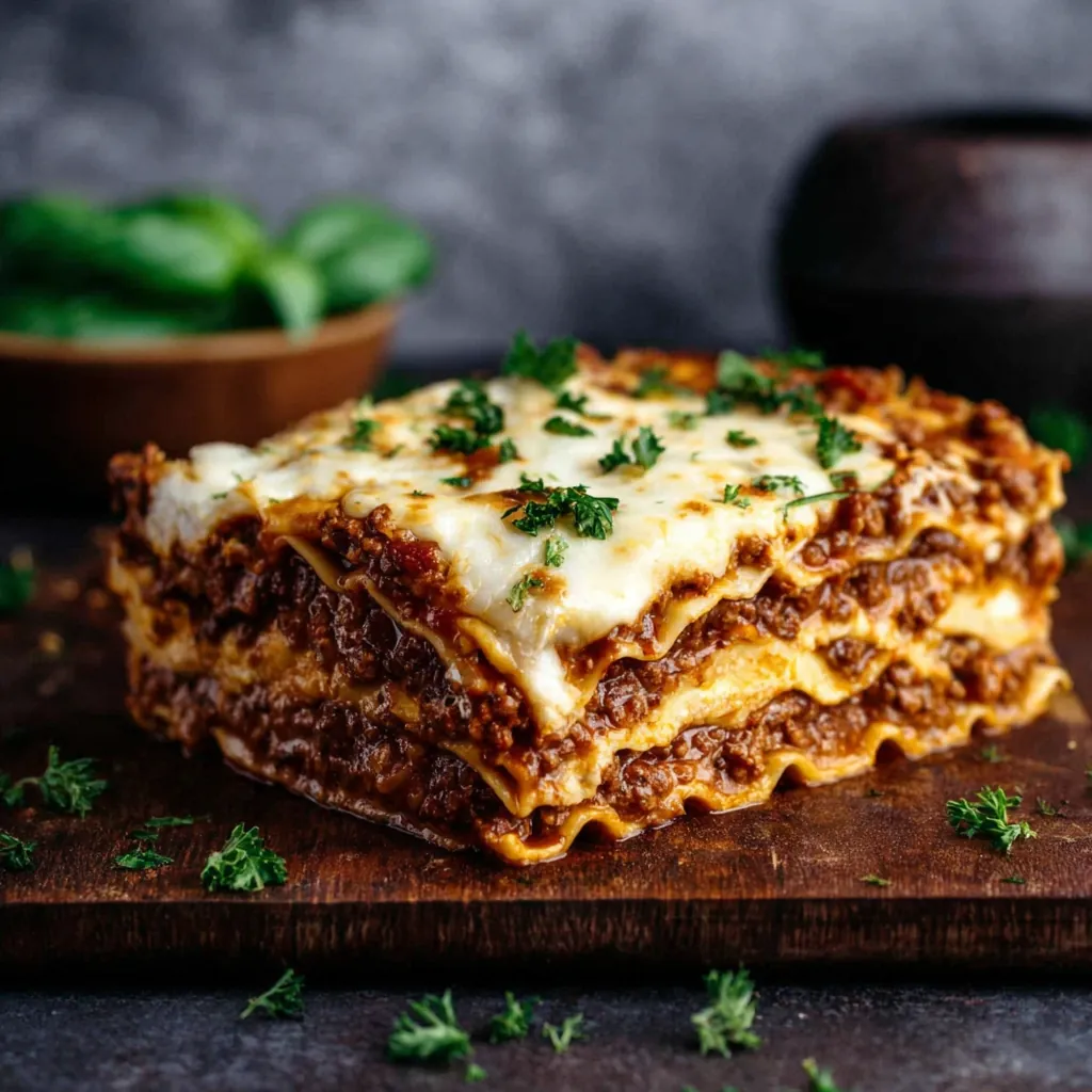 Lasagnes de courgettes à la bolognaise