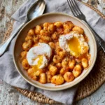 Oeufs cocotte et gnocchis