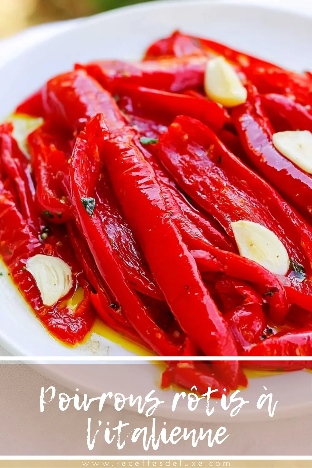 Poivrons rôtis à l’italienne