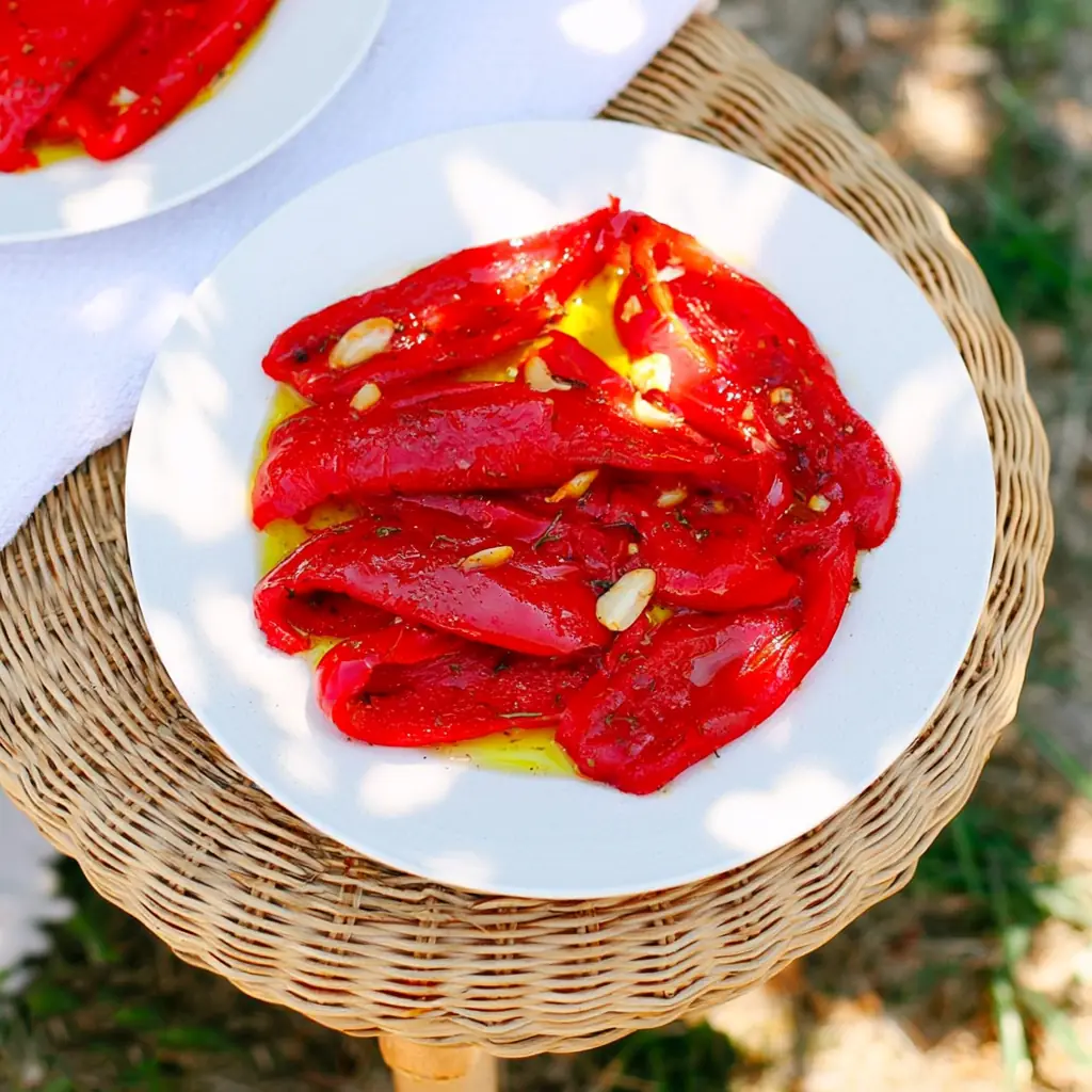 Poivrons rôtis à l'italienne