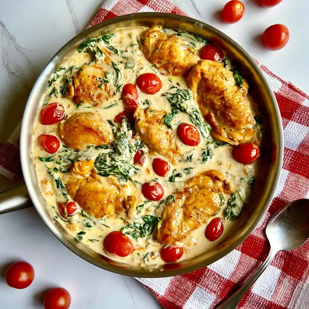 Poulet à la toscane
