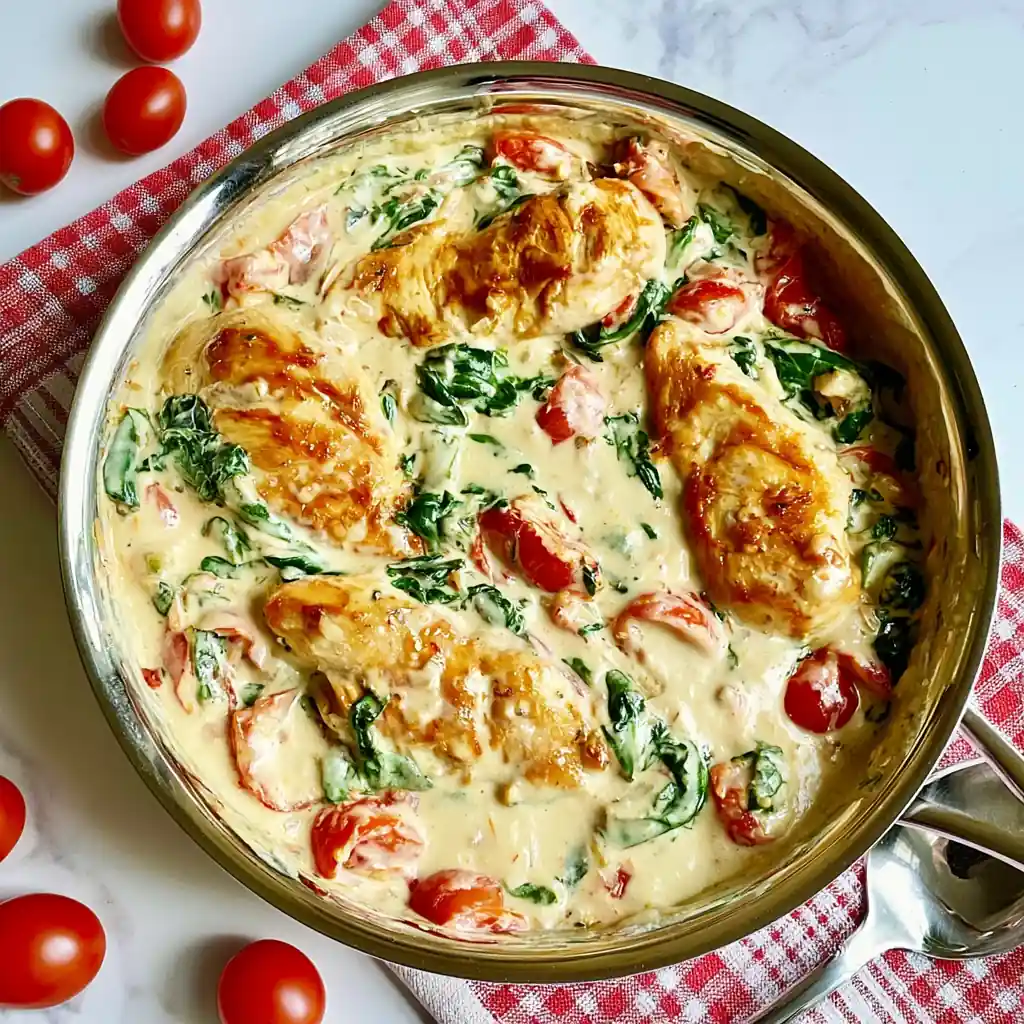 Poulet à la toscane