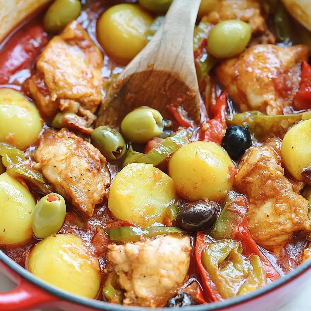 Poulet aux poivrons