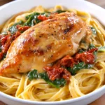 Poulet sauce toscane