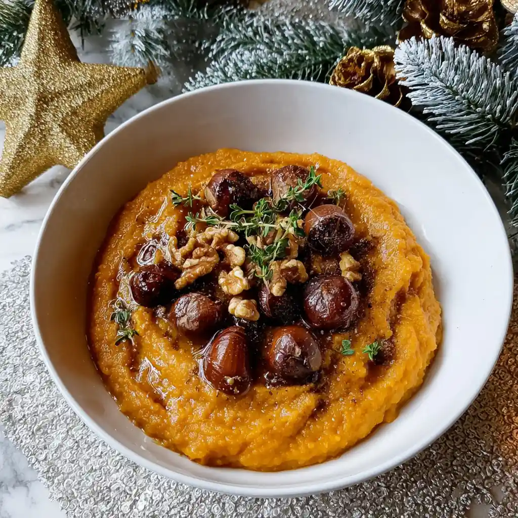 Purée de patate douce