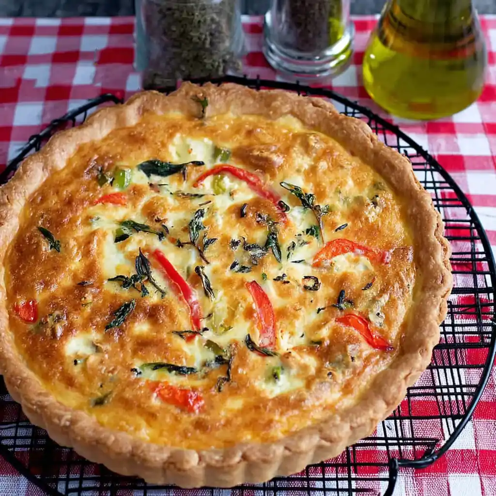 Quiche provençale aux poivrons et tomates : une recette estivale pleine de saveurs 4 Quiche provençale