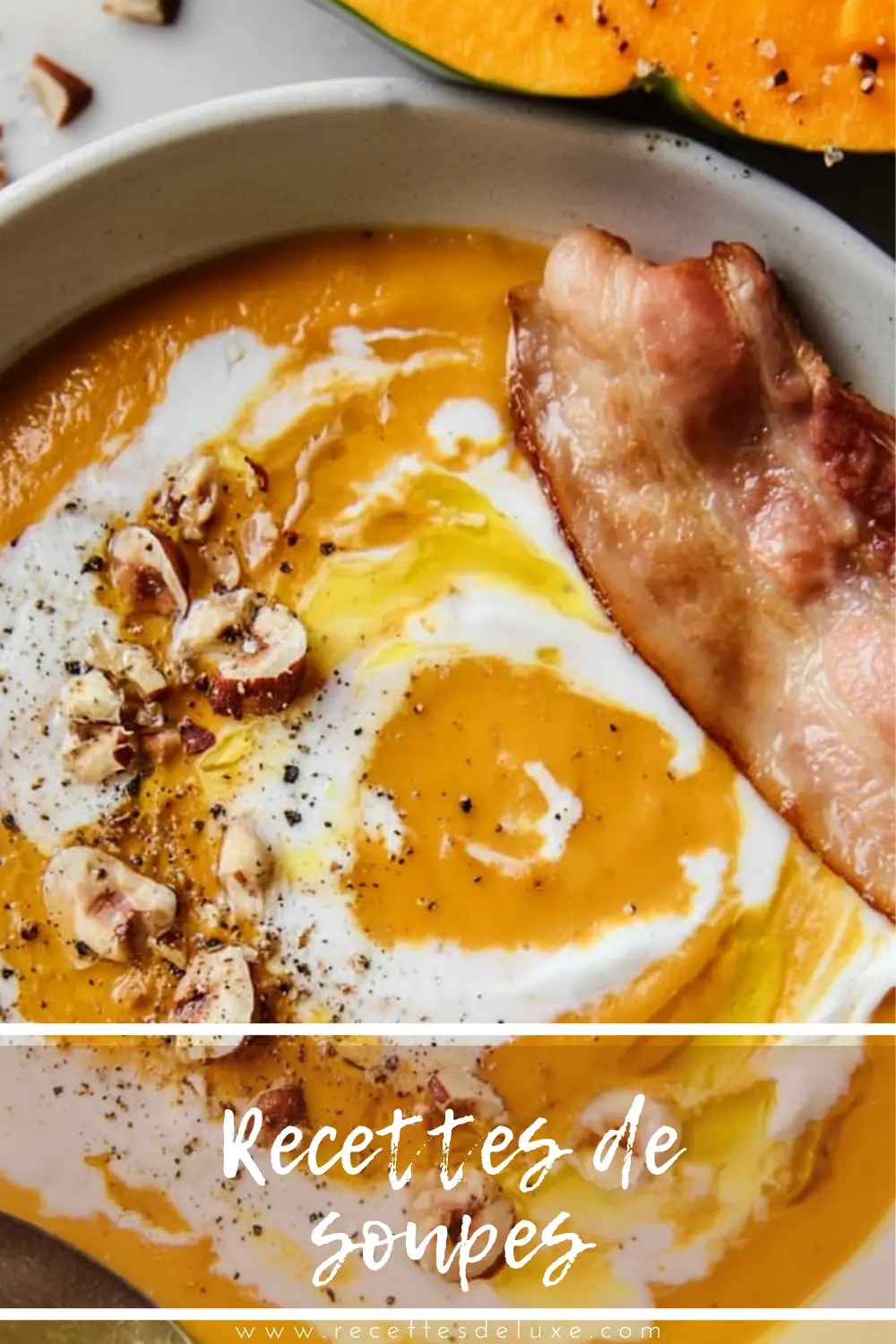 Recettes de soupes : potage butternut et tartines au reblochon 6 Recettes de soupes