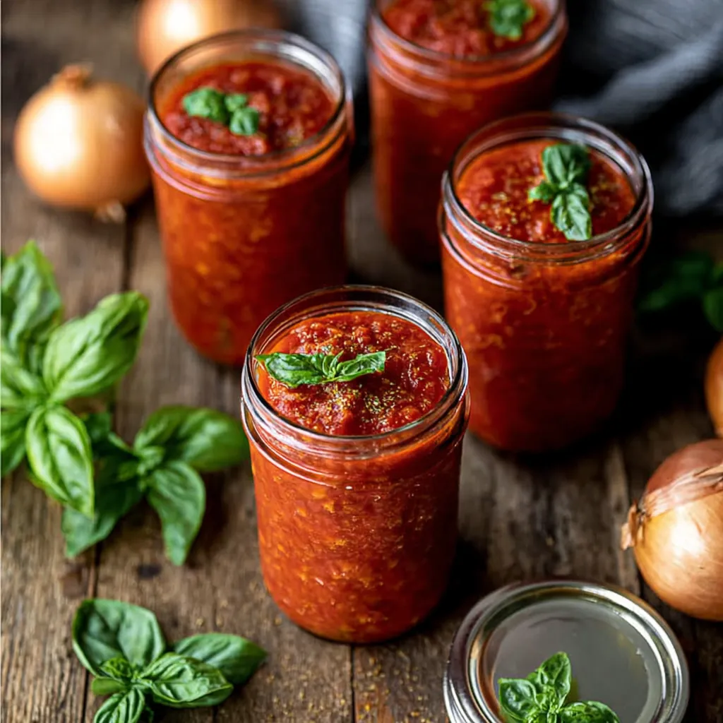 Sauce tomate maison