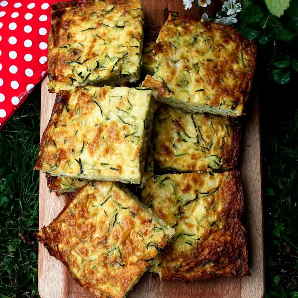 Scarpaccia courgettes échalote