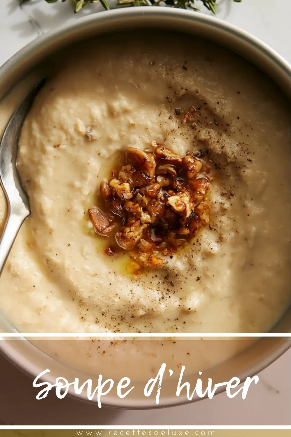 Soupe d’hiver au céleri, châtaignes et noix 6 Soupe d’hiver