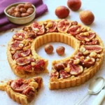Tarte figue noisette